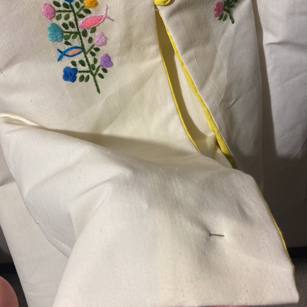 Ooak Authentic Vintage 60s Handmade Boho Wedding … - image 3